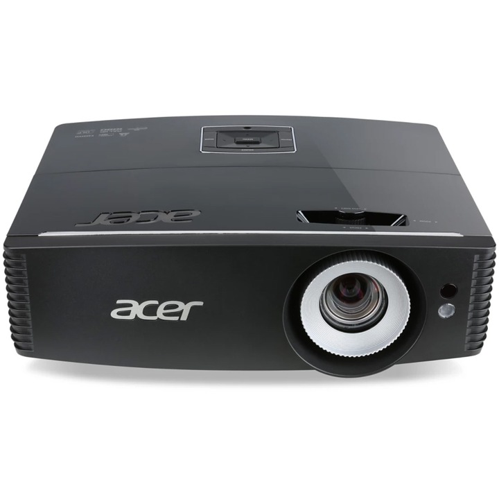 Videoproiector Acer P6505, FHD 1920* 1080, up to WUXGA 1920* 1200, 5.500 lumeni, 16:9/ 4:3, difuzor 2x10W, HDMI/MHL, USB, Integrated Crestron® Network System, telecomanda, Negru