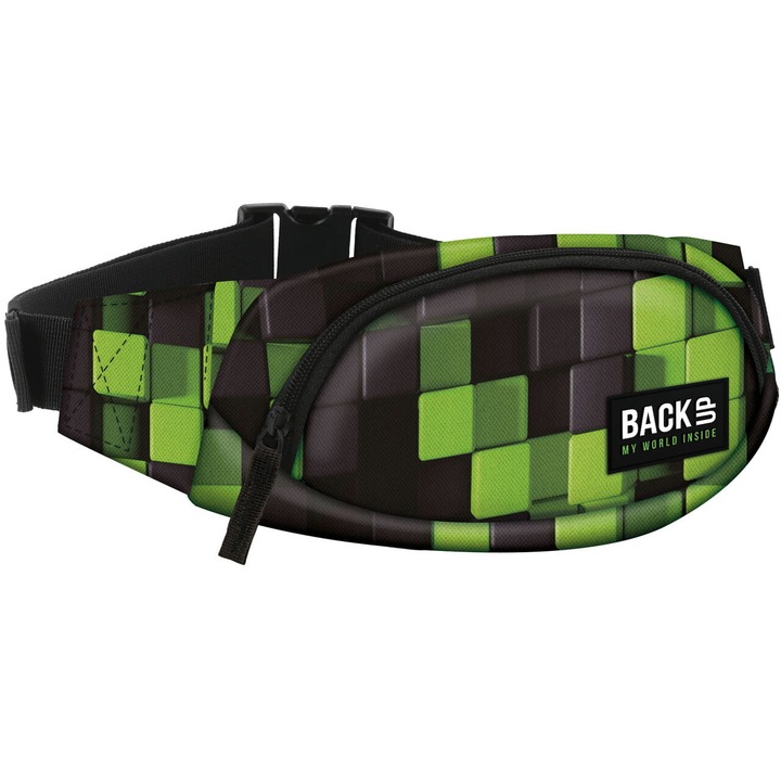 Sporttáska gyerekeknek, HÁTTÉR, Állítható, 30x10x3 cm, Többszínű