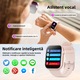 Ceas Smartwatch, Mingtawn, odel G20, Bluetooth Talk, Ecran de 1,85 inch, Multi-limba, Notificari apel/SMS/Social Media, Rezistent la apa, Fitness Tracker, Mod Sport, Fitness Tracker, Pedometru, Somn, Ritm cardiac, Music Player, Roz