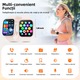 Ceas Smartwatch, Mingtawn, odel G20, Bluetooth Talk, Ecran de 1,85 inch, Multi-limba, Notificari apel/SMS/Social Media, Rezistent la apa, Fitness Tracker, Mod Sport, Fitness Tracker, Pedometru, Somn, Ritm cardiac, Music Player, Roz