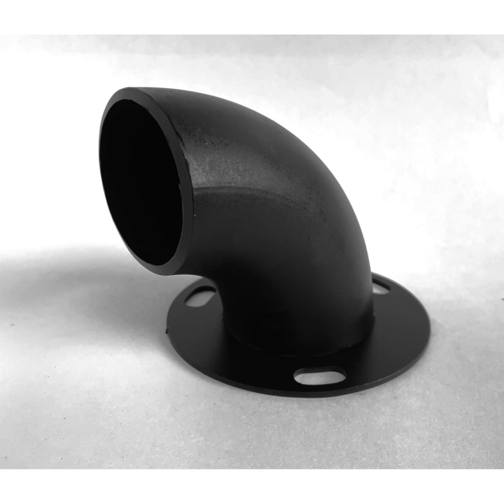 Ауспух с дълги накрайници ATV CF Moto 48 мм матово черна стомана