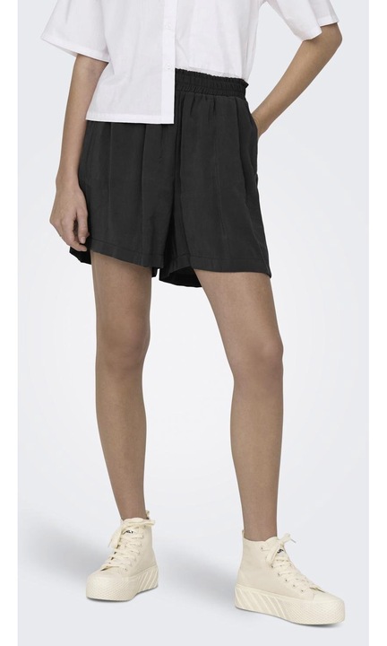 Női rövidnadrág, CSAK, 7550, Textil, Fekete