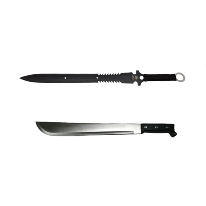 Set sabie si maceta de vanatoare, DEPOX®, Pirates Blade, 54 cm