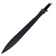 Set doua sabii de vanatoare, DEPOX®, Ninja Blade, 81 cm, negru, teaca inclusa