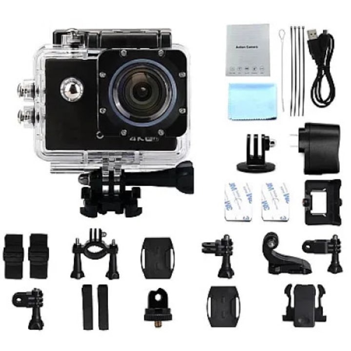 Camera rezistenta la apa HD 1080P 32GB Camera video pentru sport in aer liber Camera video Mini DV Camera video 12MP SJ4000