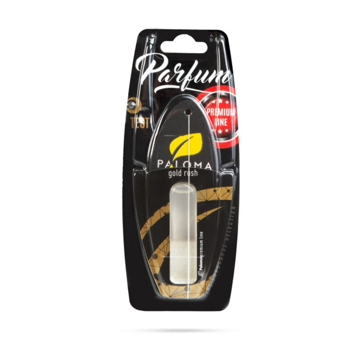 Ароматизатор за кола, Premium Line, парфюм Gold Rush, 5 мл