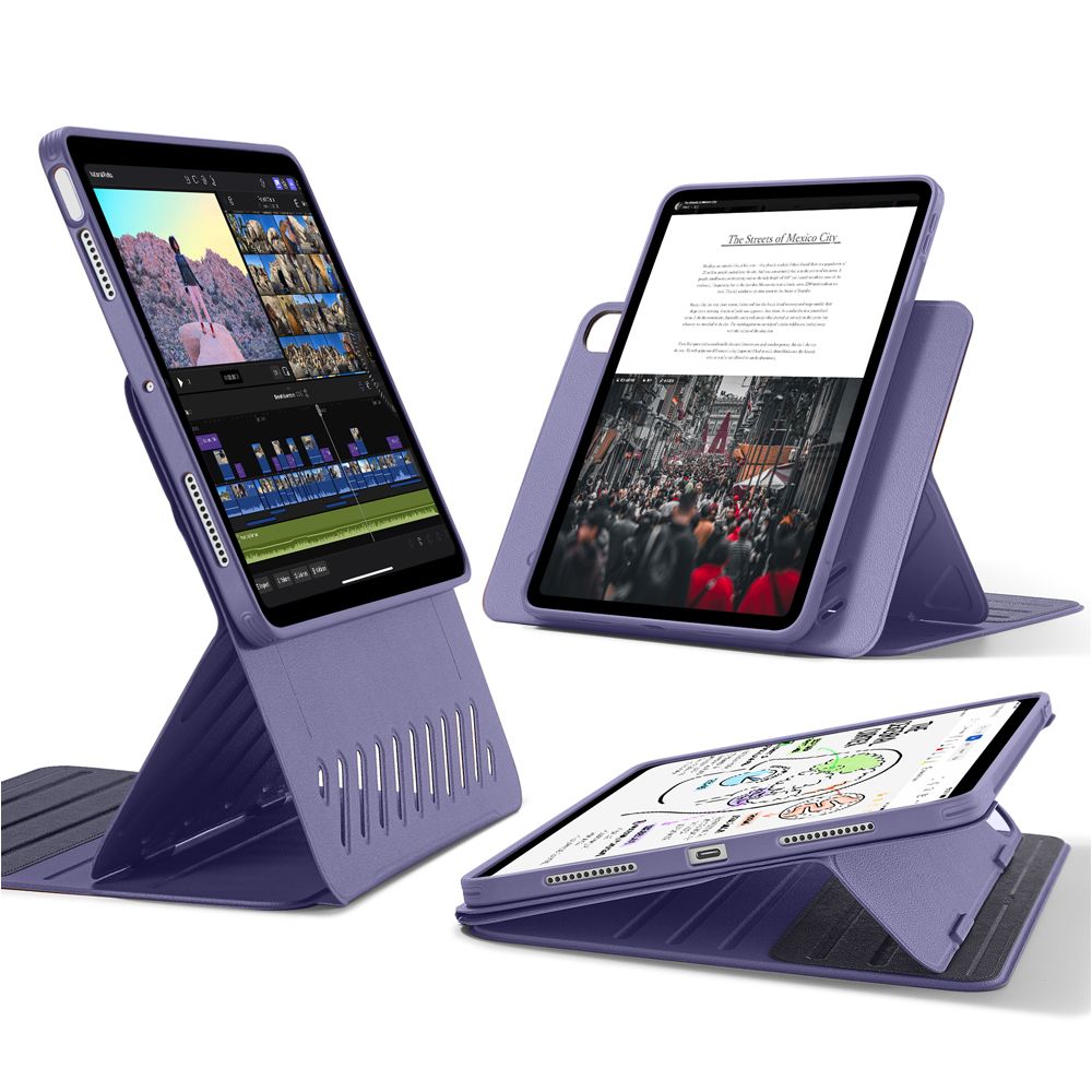 Husa ESR Shift Magnetic compatibila cu iPad Air 4 2020 / 5 2022 / 6 2024 Purple