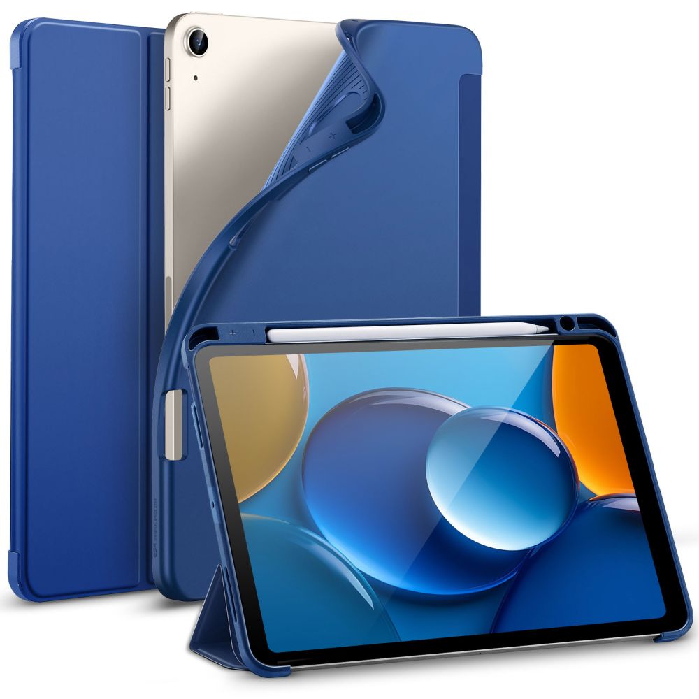 Husa ESR Rebound Pencil compatibila cu iPad Air 4 2020 / 5 2022 / 6 2024 Blue