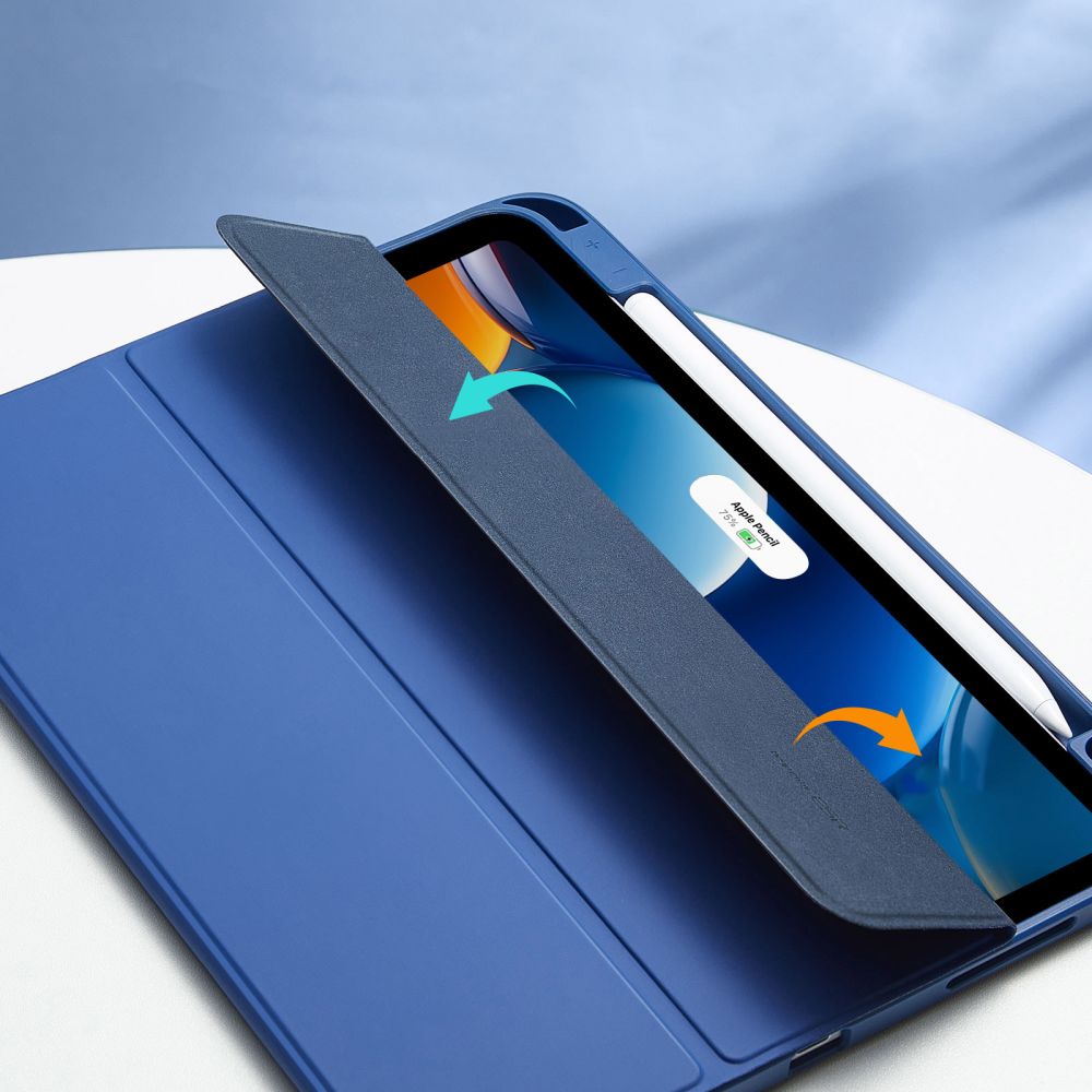 Husa ESR Rebound Pencil compatibila cu iPad Air 4 2020 / 5 2022 / 6 2024 Blue