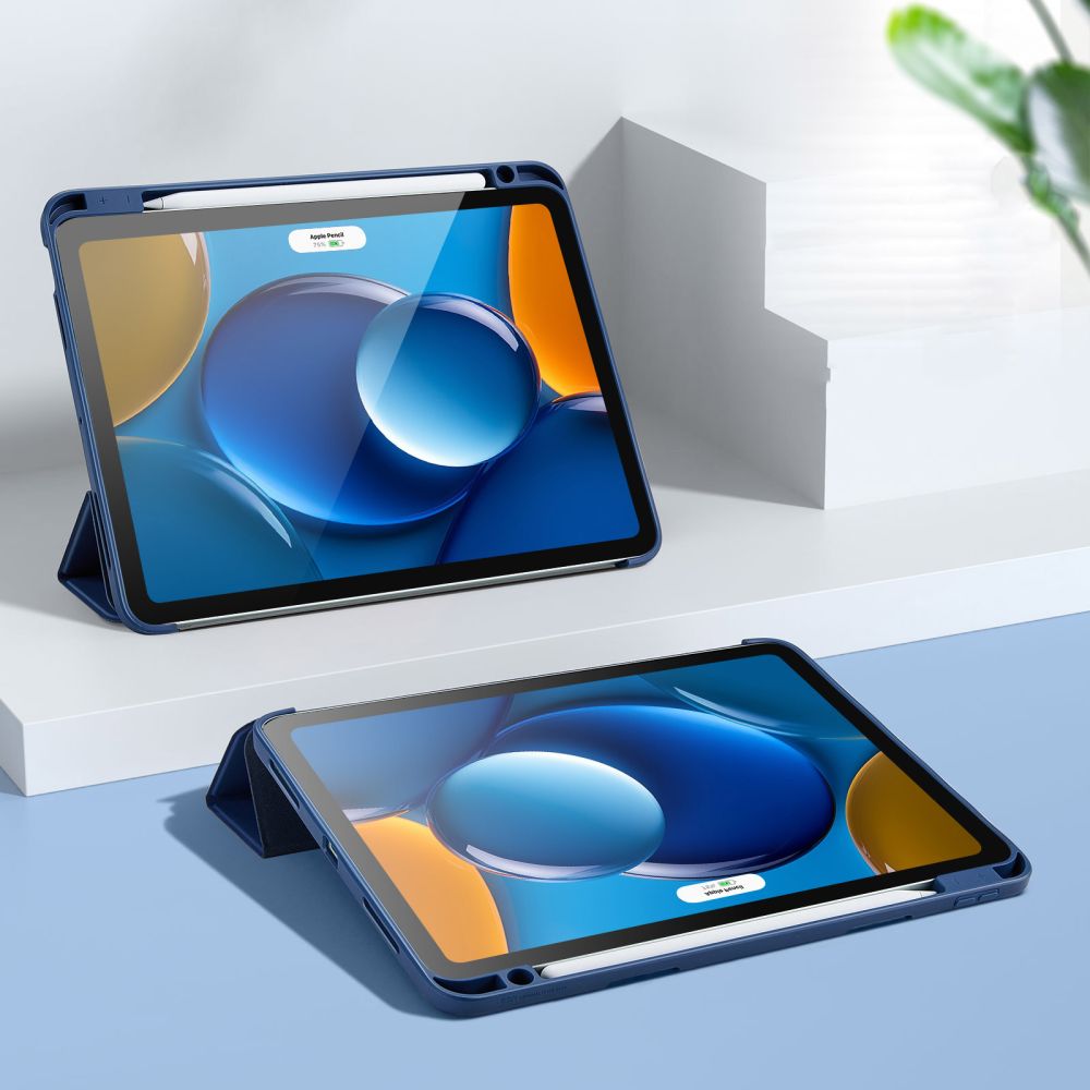 Husa ESR Rebound Pencil compatibila cu iPad Air 4 2020 / 5 2022 / 6 2024 Blue