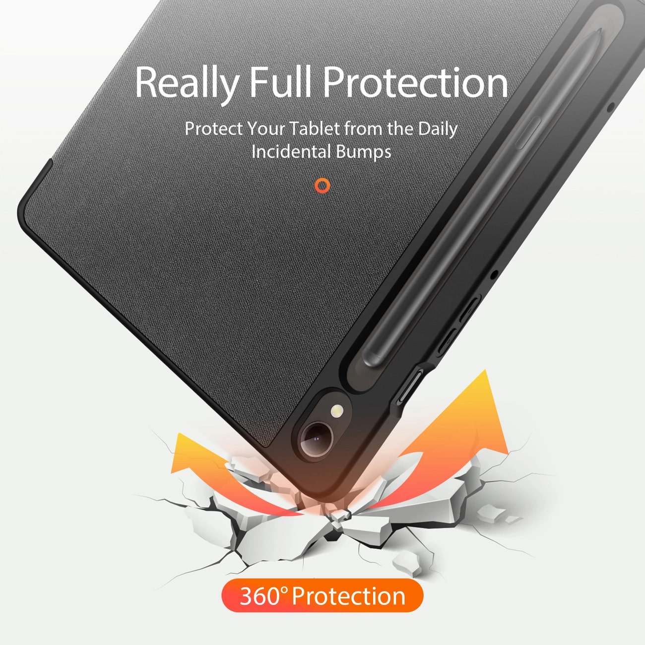 Husa DuxDucis Domo compatibila cu Samsung Galaxy Tab S9 11 inch Black