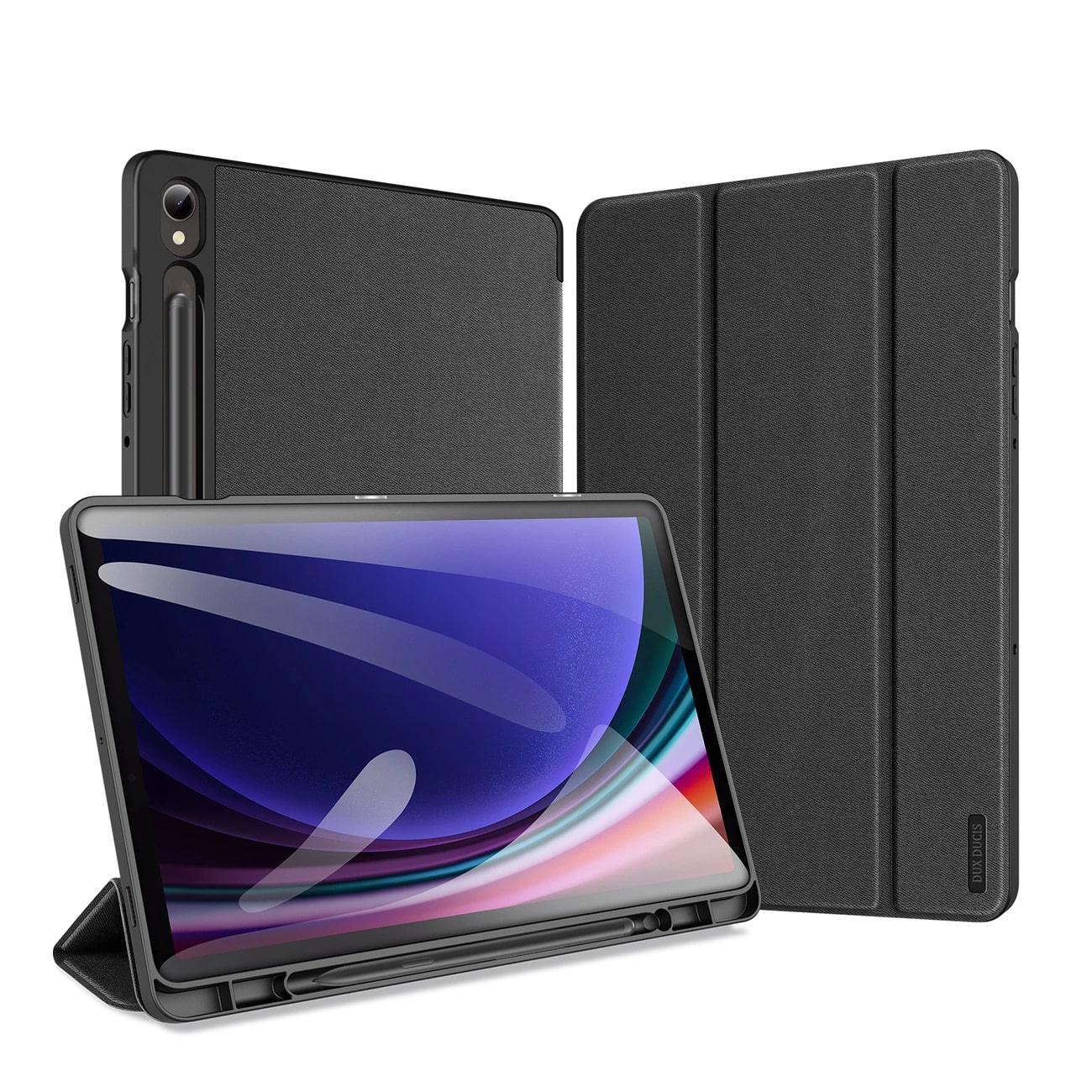 Husa DuxDucis Domo compatibila cu Samsung Galaxy Tab S9 11 inch Black