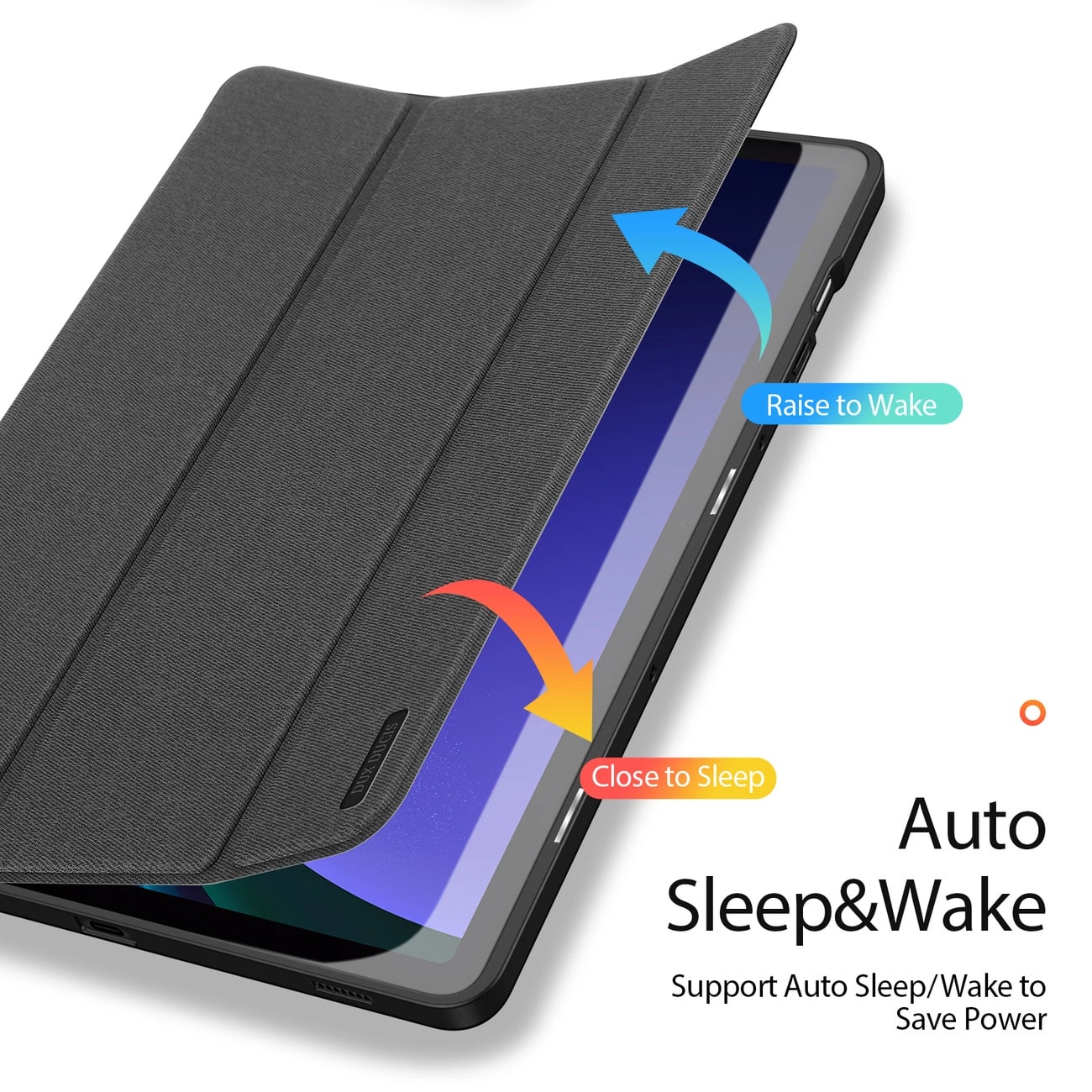 Husa DuxDucis Domo compatibila cu Samsung Galaxy Tab S9 11 inch Black