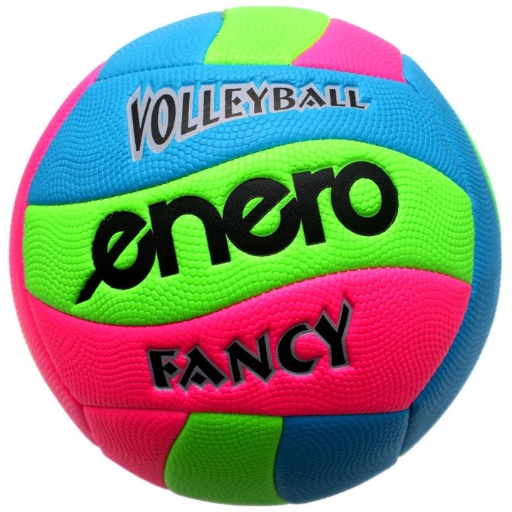 Januári Fancy strandröplabda, rózsaszín, kék, zöld színben