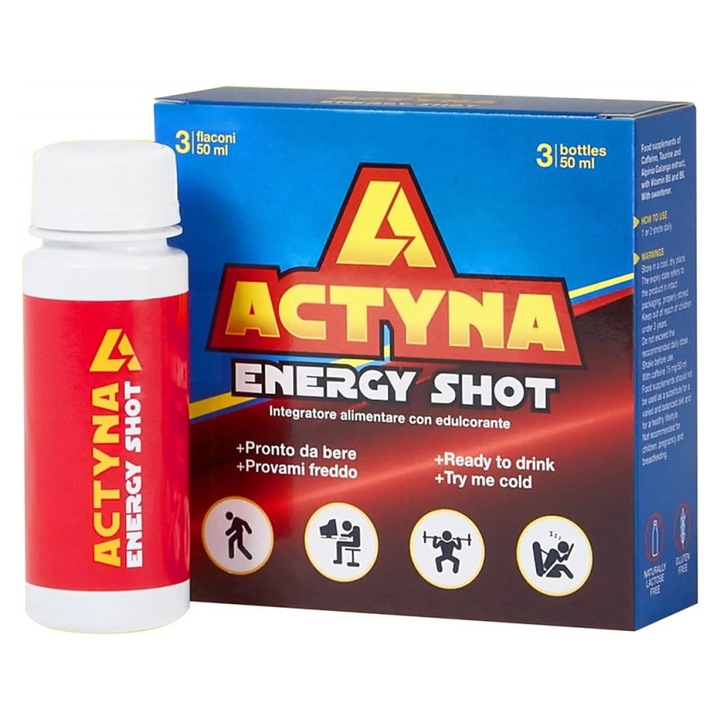 Actyva energy shot 3x50 ml Agips