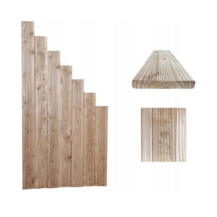 Placi din lemn, Floranica, 10 bucati, inaltime 70 cm, lemn de molid