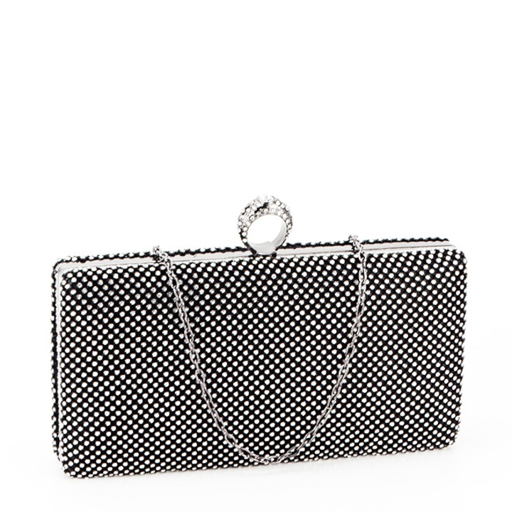 Geanta clutch negru BFL-1063A 06 Negru