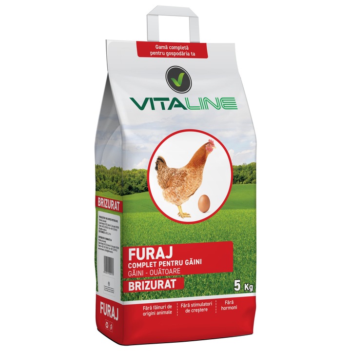 Furaj Gaini Oua Brizurat, Vitaline Premium, 5Kg