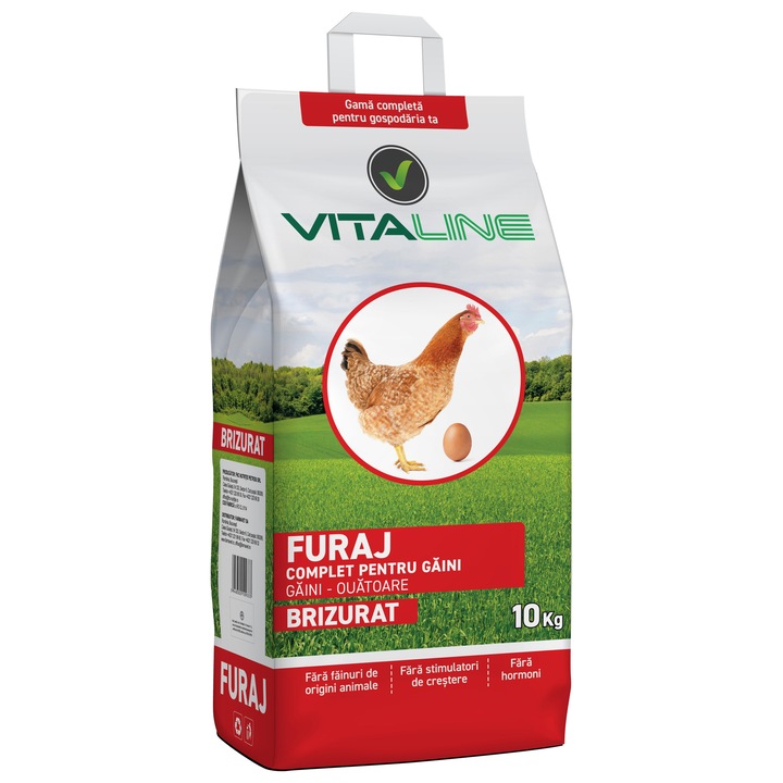 Furaj Gaini Oua Brizurat, Vitaline Premium, 10Kg