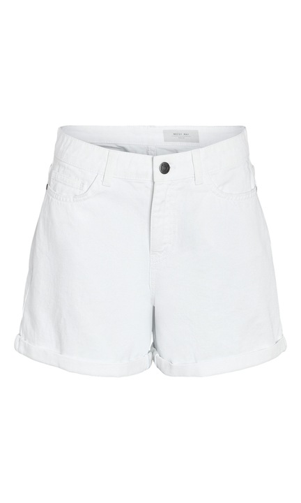 Női rövidnadrág, NOISY MAY, 7281, Pamut, Csontszín