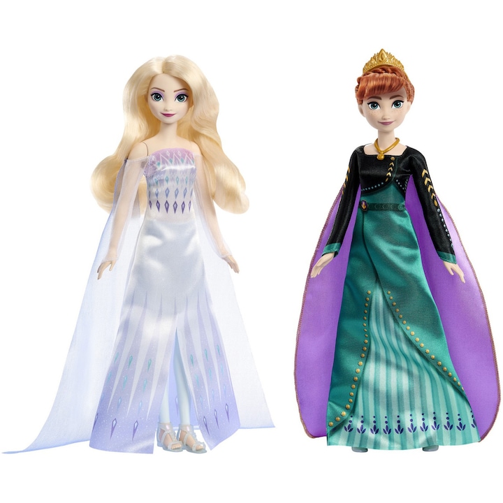 Комплект кукли Disney Frozen - Анна и Елза