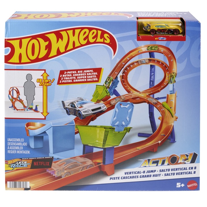 Комплект за игра Hot Wheels Action - Вертикален скок