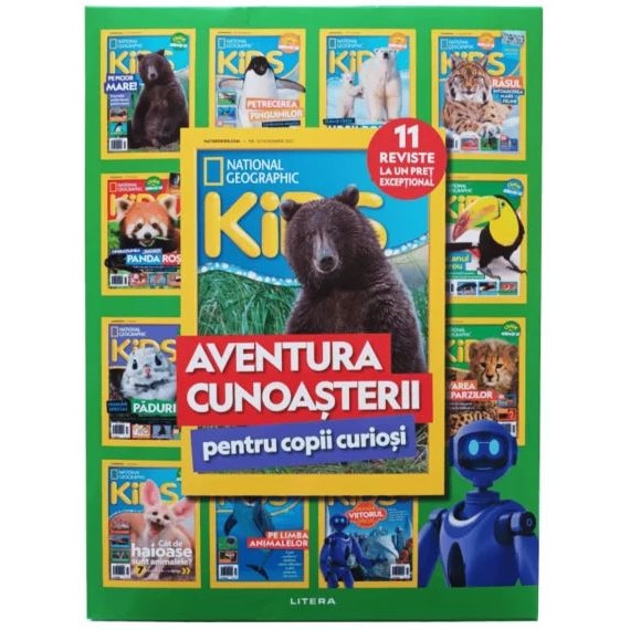 Cutie. National Geographic Kids. 11 reviste pentru copii curiosi