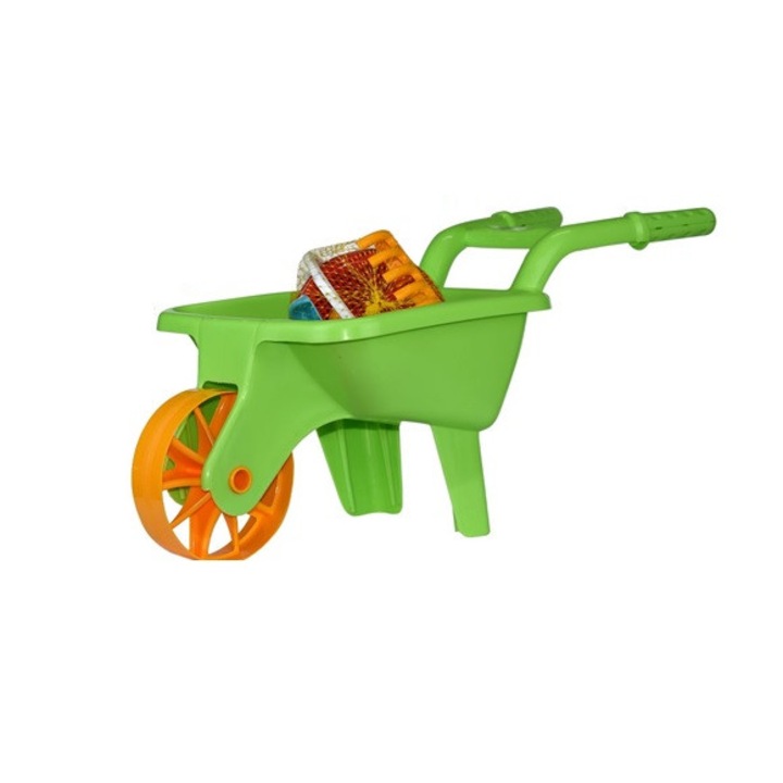 Set roaba cu 5 jucarii de nisip Verde