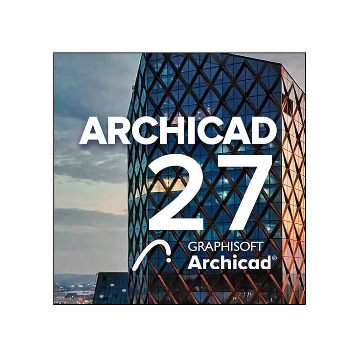 Archicad 27, 1 PC, Windows, Edu, 1 évig érvényes licenc
