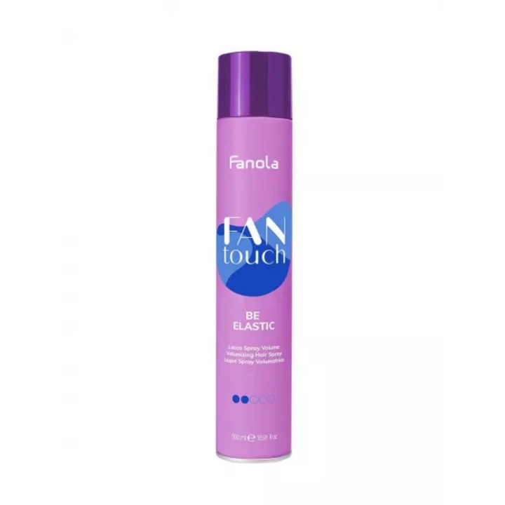 Fixativ pentru Volum - Fantouch Be Elastic Volumizing Hair Spray 500ml - Fanola