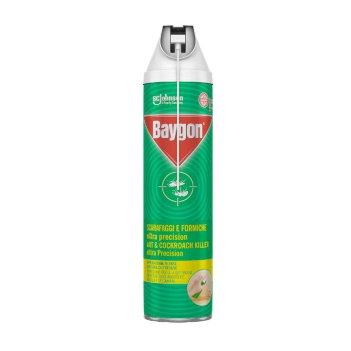 Spray aerosol anti-gandaci si furnici BAYGON, 400 ml