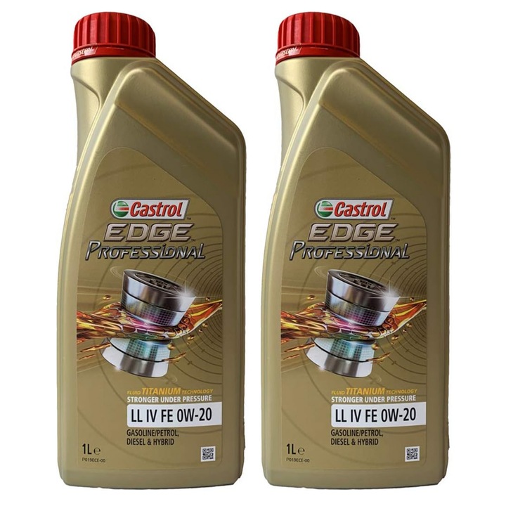 Pachet 2 litri Ulei Castrol Edge Prof. Long Life IV FE 0W20