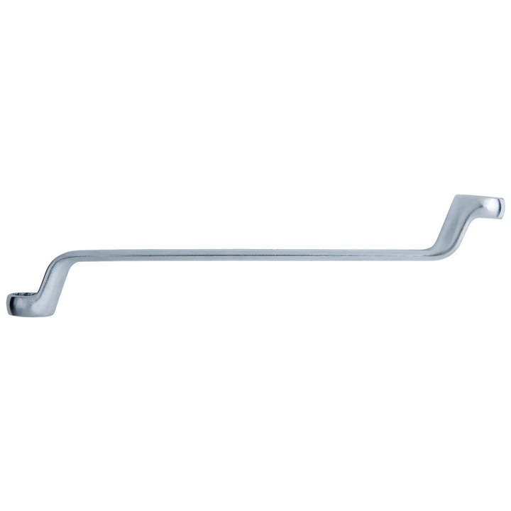 Cheie inelara dubla, cotita, KS TOOLS, deschidere chei 10x11 mm, lungime 193 mm, crom-vanadiu