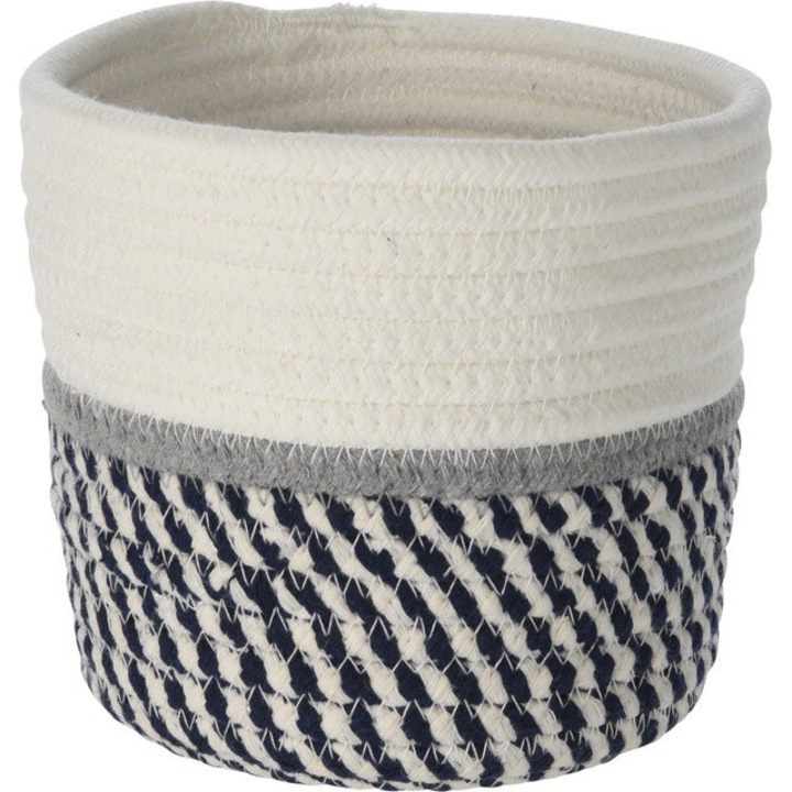 Cos de depozitare, bumbac, 13 x 13 cm, 3 buc - tipar 2