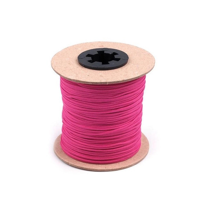 Poliészter zsinór 100m PES Ø1, 5mm lila-rózsaszín rózsaszín 1510