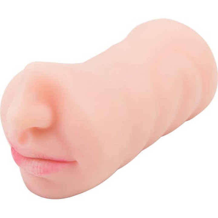 Мъжки мастурбатор, Меки зъби, Мек език, Човешка форма, 12 см