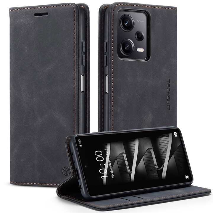 Кейс за Xiaomi Poco X6 Pro Techsuit Confy Cover Black