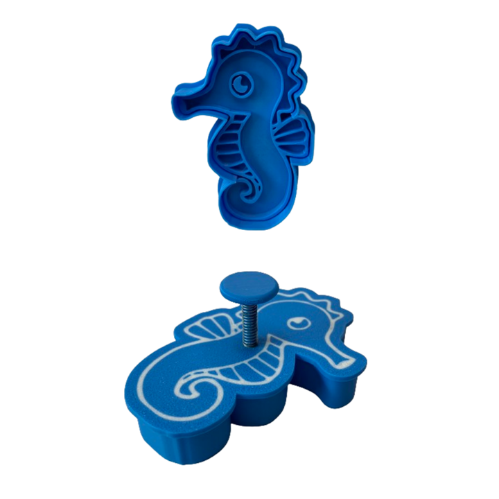 CookieStamp - Calut de Mare, 92x61x16 mm - Cookie Cutter Decorativ pentru Aluat, Stampila pentru Biscuiti Unicat - Ideal pentru copii