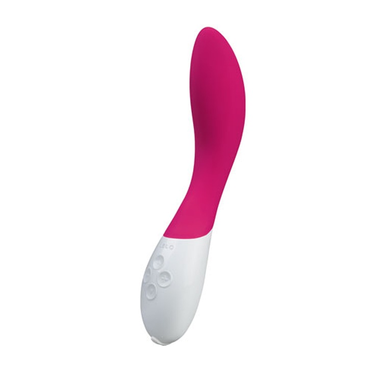 Lelo Mona 2 G-pont vibrátor, Szilikon, Vízálló, Hossz 16-20 cm, Átmérő 3-3, 4 cm, Rózsaszín