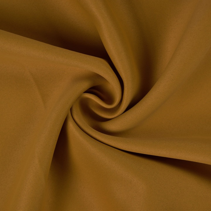Tesatura Blackout Mustard Latime: 150 Cm