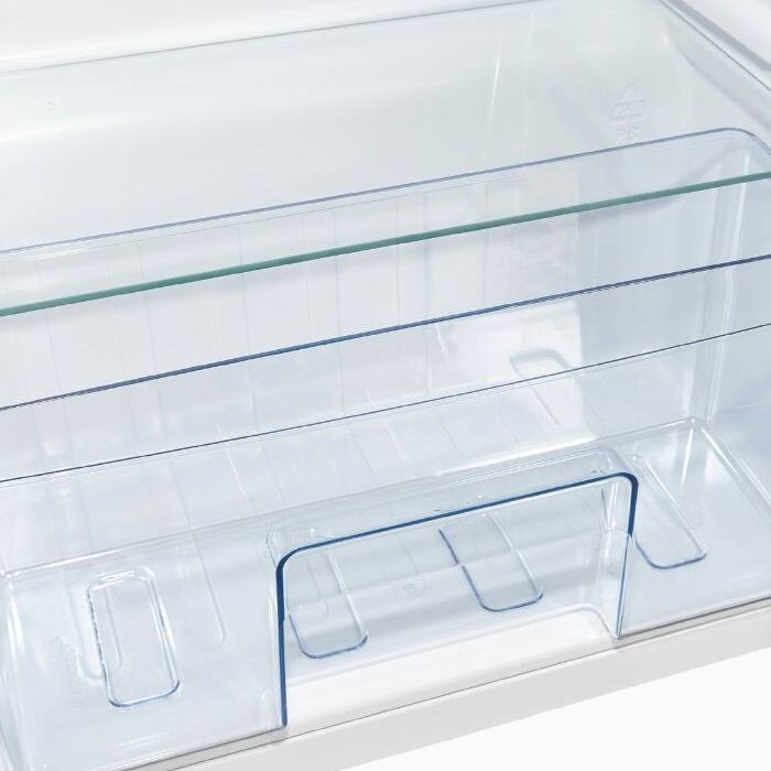 Frigider minibar Exquisit, H 84.3 cm, capacitate 75 litri, undercounter, usa reversibila, control temperatura, compartiment pentru legume/fructe, ideal pentru HoReCa/birou/rulota, iluminat interior LED, picioare ajustabile, inox