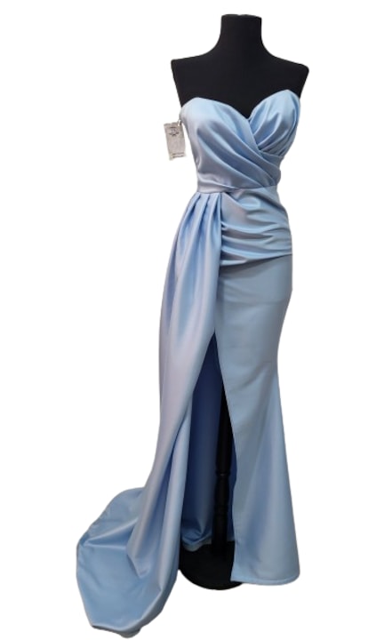 Официална рокля, синя, S