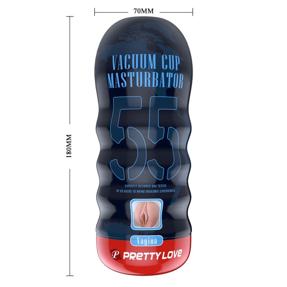 PRETTY LOVE - Masturbateur Vagin Hedy Avec Vibration - Neuf - Multicolore