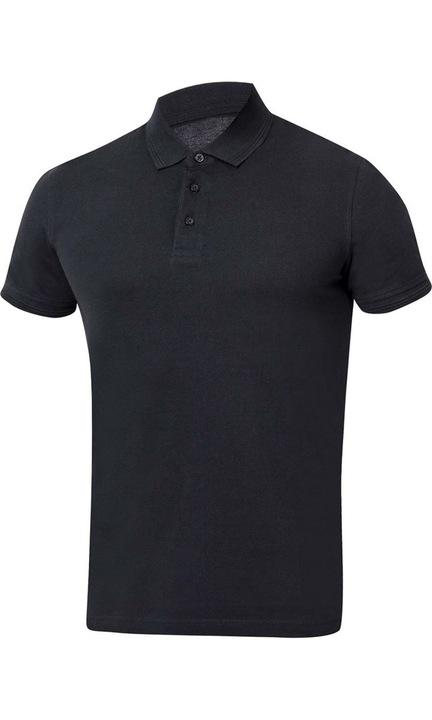 Tricou polo cu maneca scurta ZIDYN - negru 29055