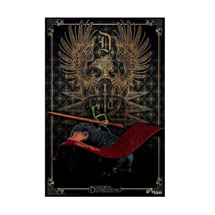 Fali poszter 91,5 x 61 cm Fantastic Beasts Niffler Pickett, 170g/m2