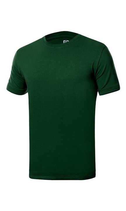 Tricou barbatesc 95% bumbac, 5% elastan, 180g/mp, maro, Verde