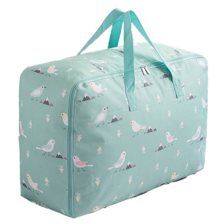 Ágynemű tároló táska, ruha rendszerező, vízálló, strapabíró, 170 font, többszínű