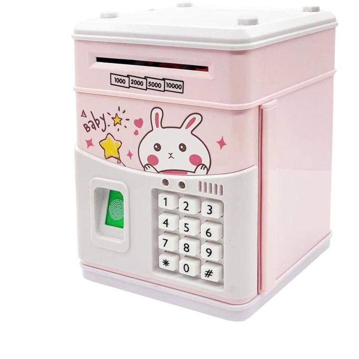 Касичка, QttvbTna, Интерактивна, розова