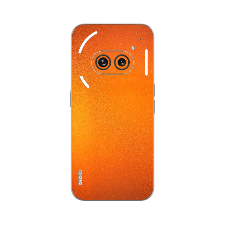Folie Protectie iSkinz pentru Nothing Phone 2a - Tangerine Dream, Simple Cut, Skin Adeziv, Cover pentru Carcasa Spate