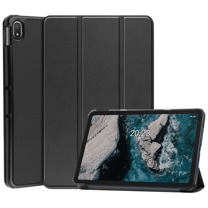 Калъф за Таблет Nokia T20 - Techsuit FoldPro - Черен